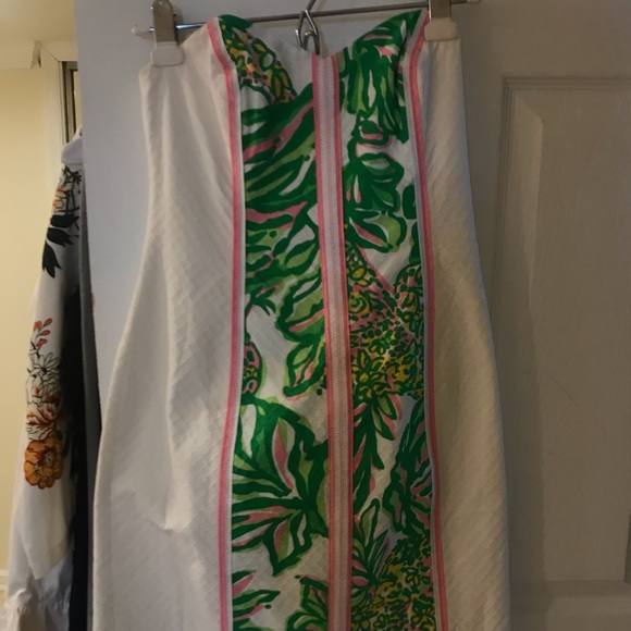 Strapless Lilly Pulitzer dress - Picture 1 of 3